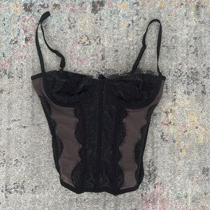 Black Corset Top